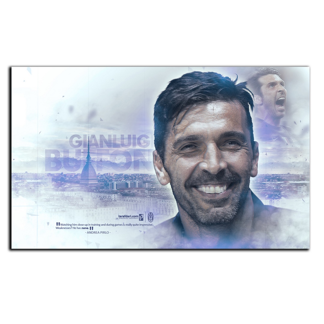 تابلو شاسی بکلیت طرح بازیکن فوتبال جانلوئیجی بوفون تیم ملی ایتالیا مدل SH-S6647