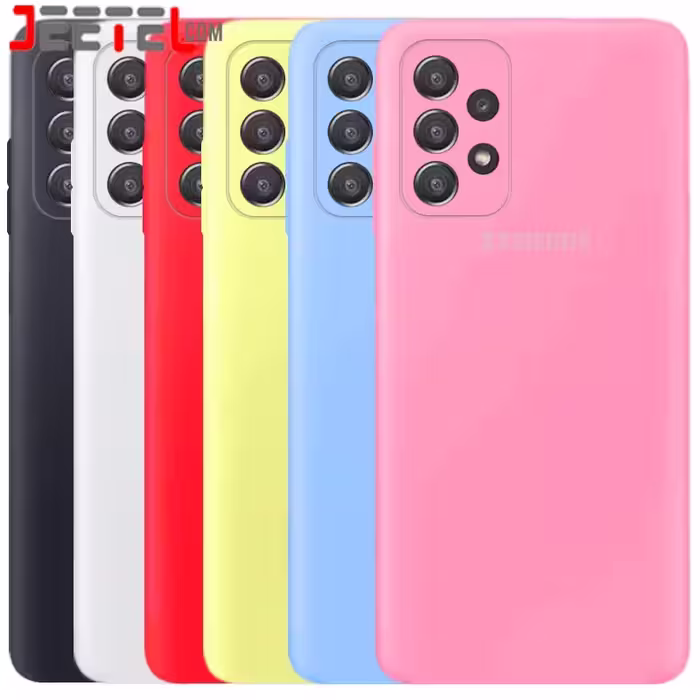 کاور سیلیکونی تک رنگ اورجینال Samsung Galaxy A23 مدل پاک کنی اصل (متریال ویتنام)