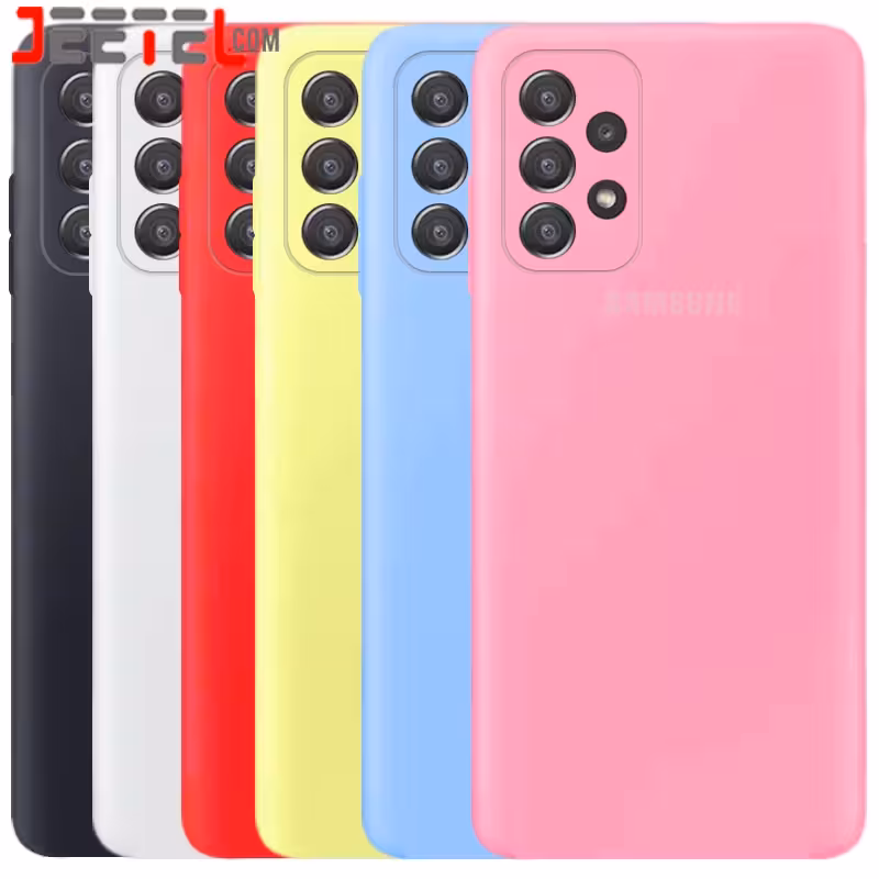 کاور سیلیکونی تک رنگ اورجینال Samsung Galaxy A23 مدل پاک کنی اصل (متریال ویتنام)