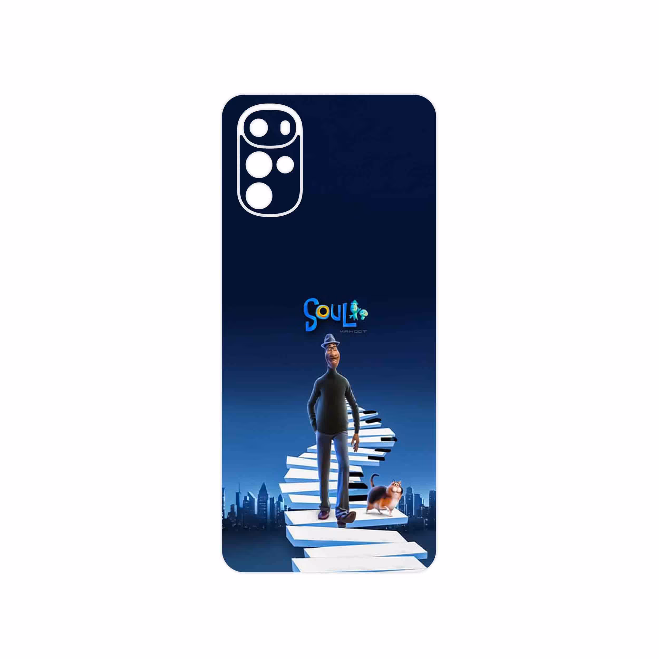 برچسب پوششی ماهوت مدل soul مناسب برای گوشی موبایل موتورولا Moto G22