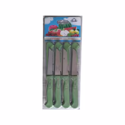 کارد میوه خوری جی اس ال مدل 3میخ بسته 12 عددی