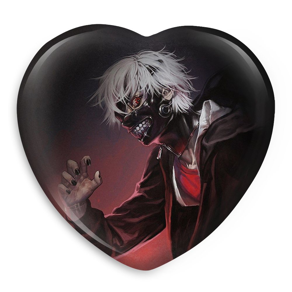 پیکسل خندالو طرح انیمه توکیو غول مدل قلبی کد 4907