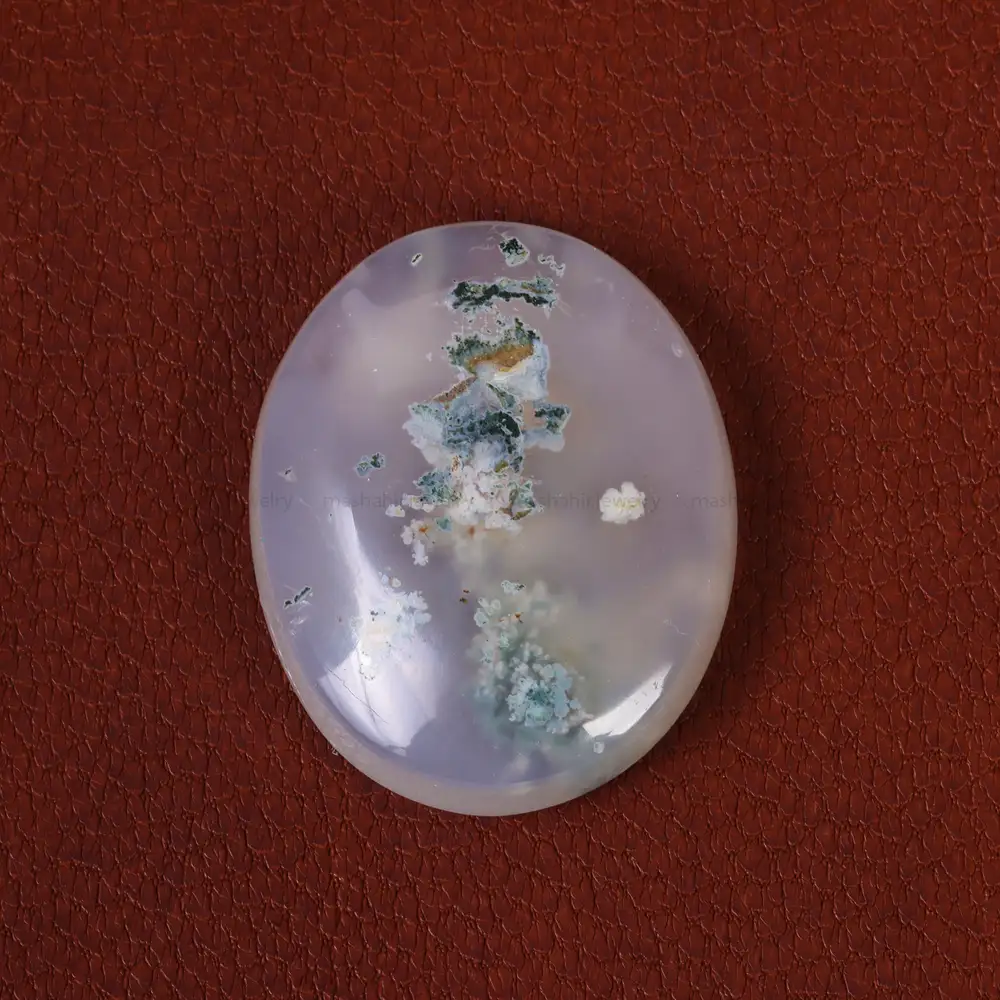 نگین عقیق شجر کد 21342 - جواهری مشاهیر