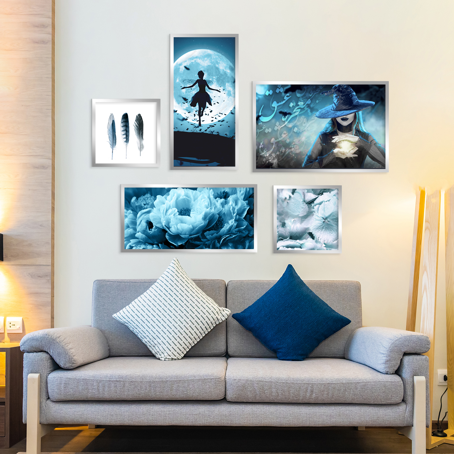 تابلو مدل Maha-BW505 مجموعه 5 عددی