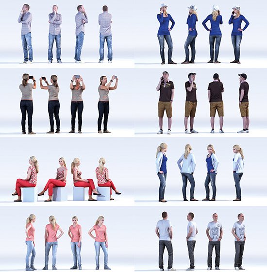 نرم افزار ویندوز Archvision Rpc &#8211; Moving Casual People Vol 1