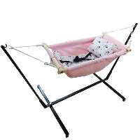 گهواره سنتی پایه دار بانوچ فرشته و گنجشک آنیا Aniya