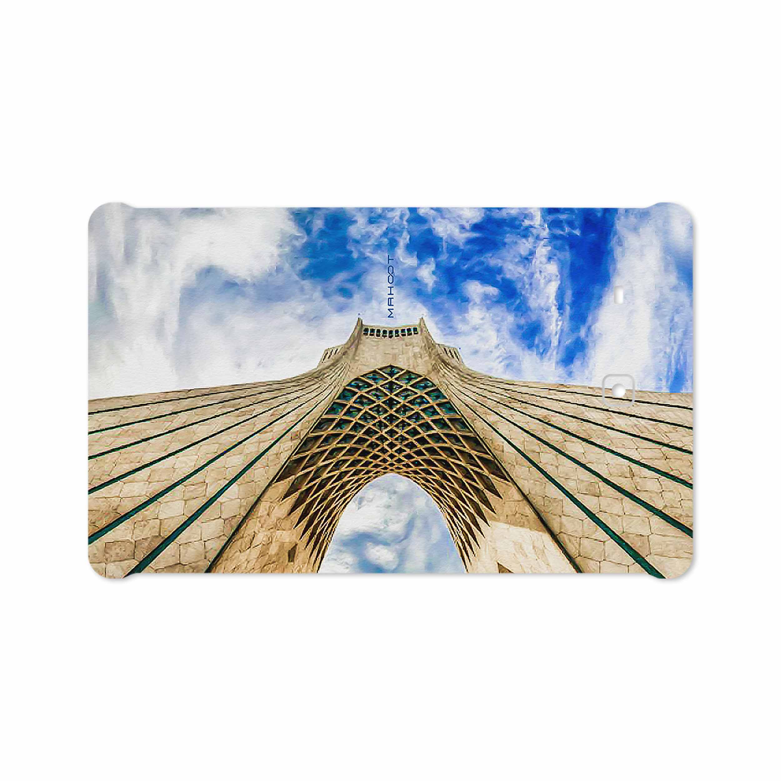 برچسب پوششی ماهوت مدل AZADI-Tower مناسب برای تبلت سامسونگ Galaxy Tab E 9.6 2015 T561