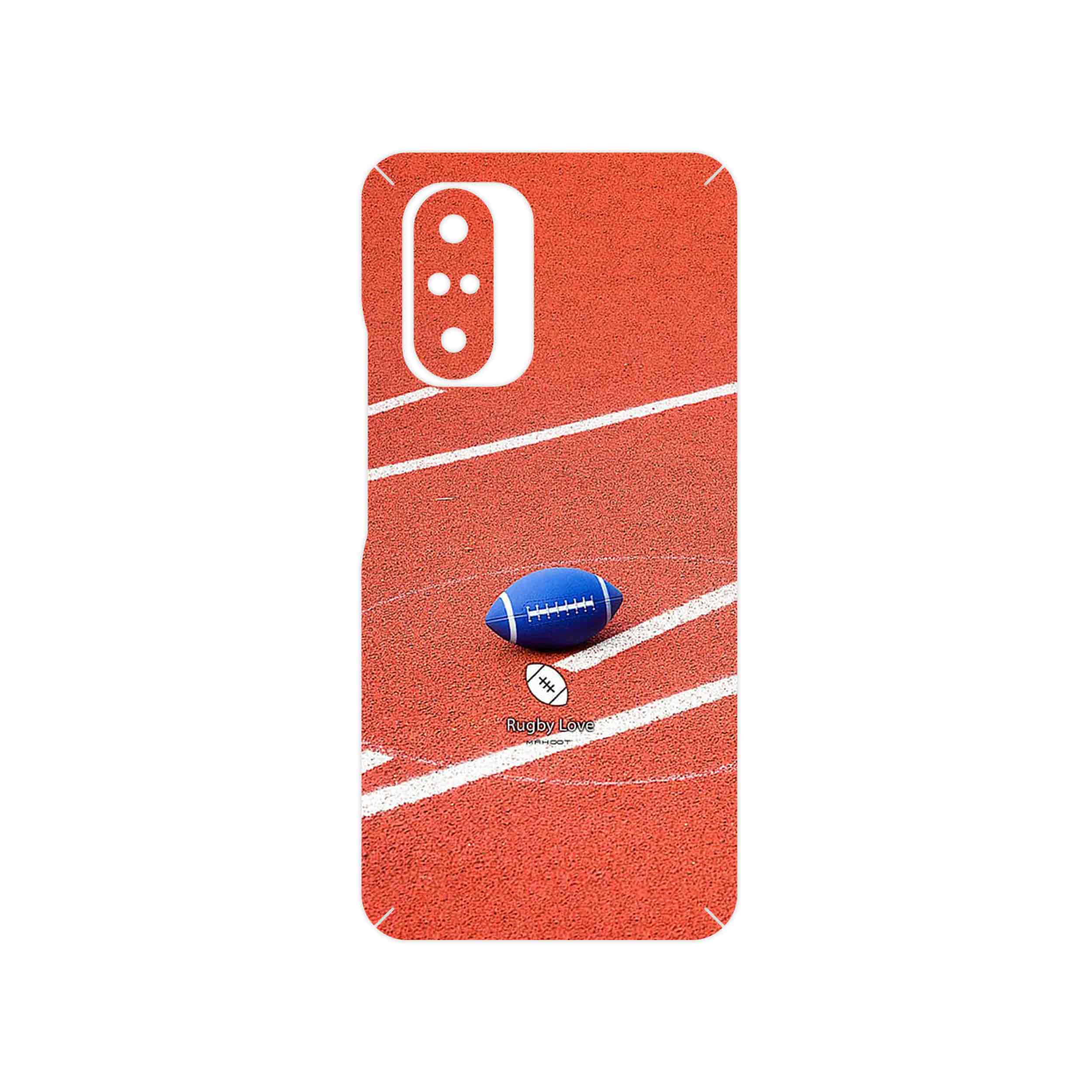 برچسب پوششی ماهوت مدل Rugby football مناسب برای گوشی موبایل شیائومی Poco F3 5G