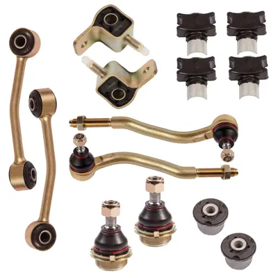 قطعات جلوبندی خودرو اس فورتی کد 102000 119 مناسب برای پژو 405 و پژو پارس مجموعه 16 عددی