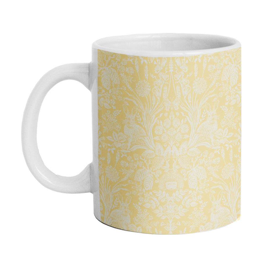 ماگ دارلی طرح گل مدل M418