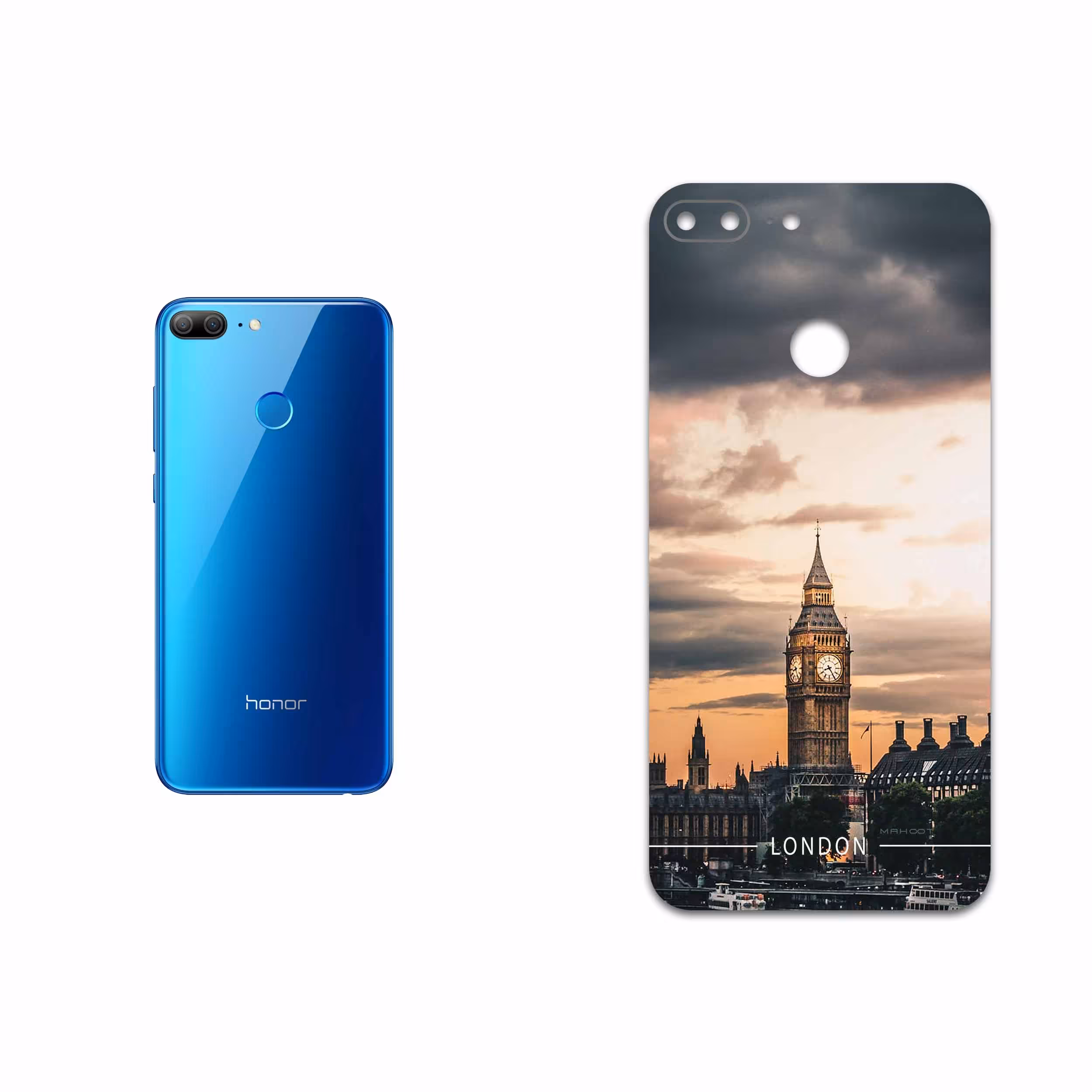 برچسب پوششی ماهوت مدل London City مناسب برای گوشی موبایل آنر 9 Lite