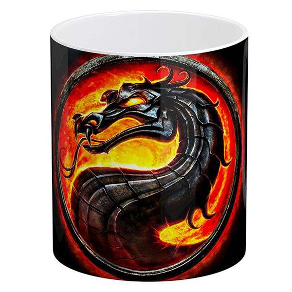 ماگ طرح مورتال کامبت اژدها کد 3043