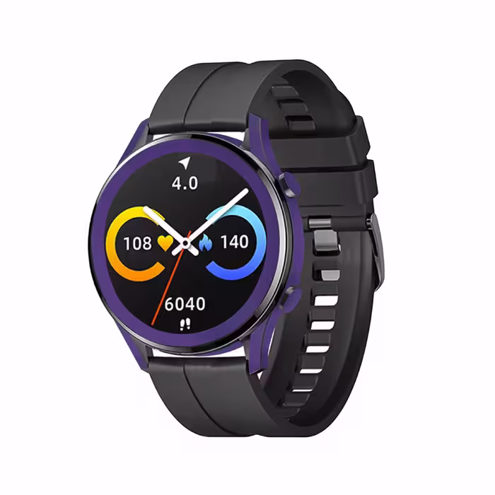 برچسب ماهوت طرح Matte-BlueBerry مناسب برای ساعت هوشمند شیائومی Imilab W12