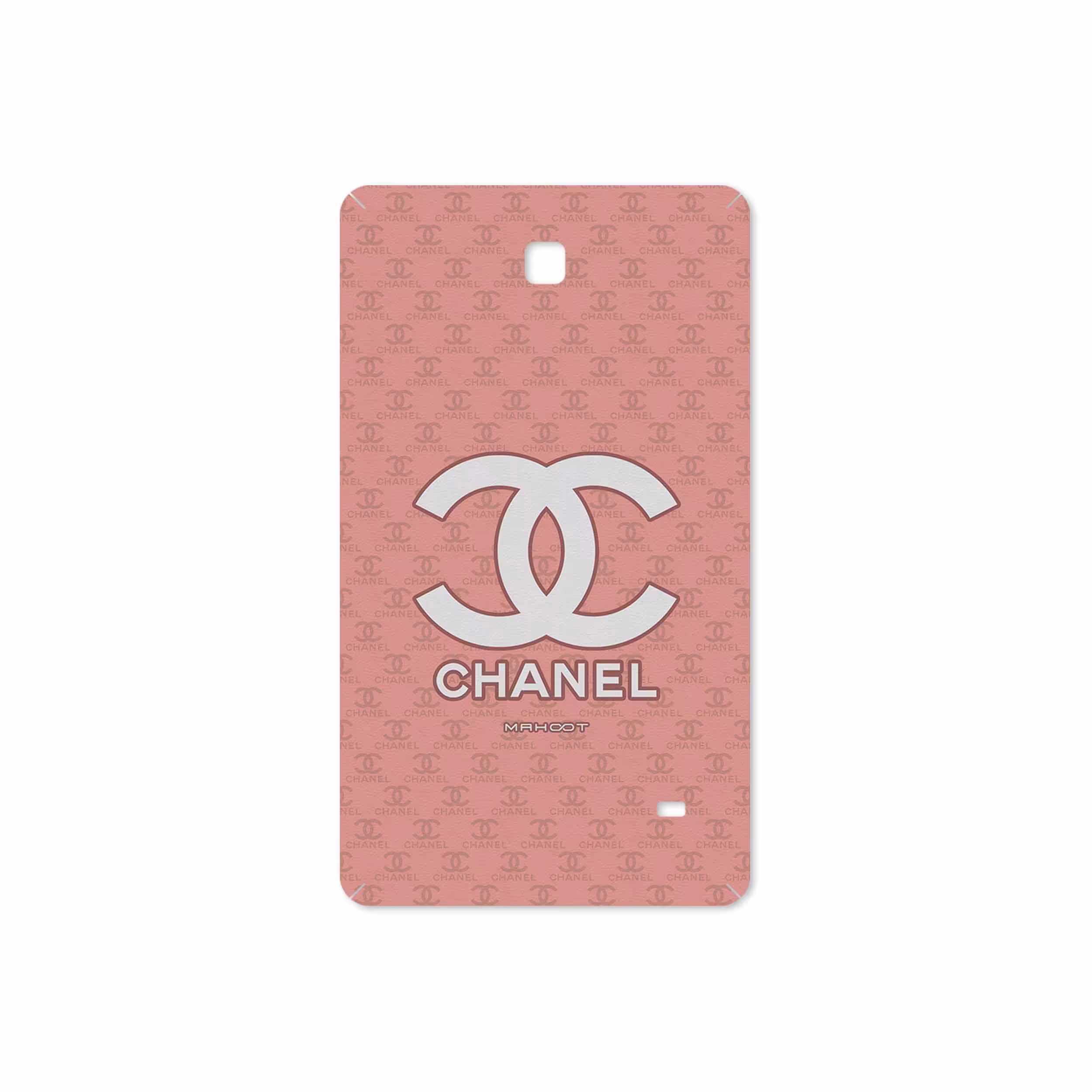 برچسب پوششی ماهوت مدل CHANEL-Logo مناسب برای تبلت سامسونگ Galaxy Tab 4 7.0 2014 T230