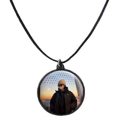 گردنبند پرمانه طرح تو ایس کد pmb.18333 مدل دو طرفه