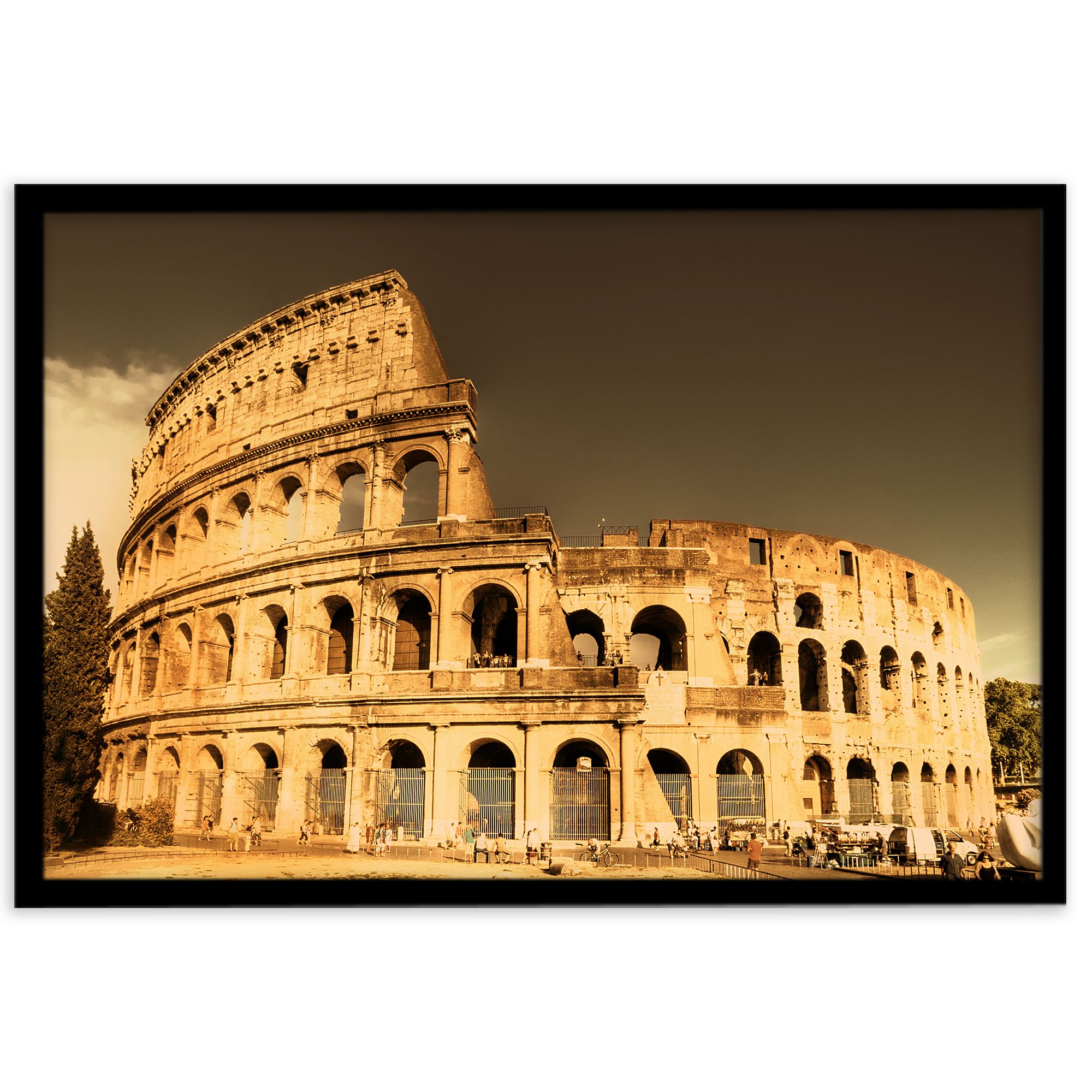 تابلو نوری بکلیت طرح بنای تاریخی کلوسئوم ایتالیا مدل B-s26