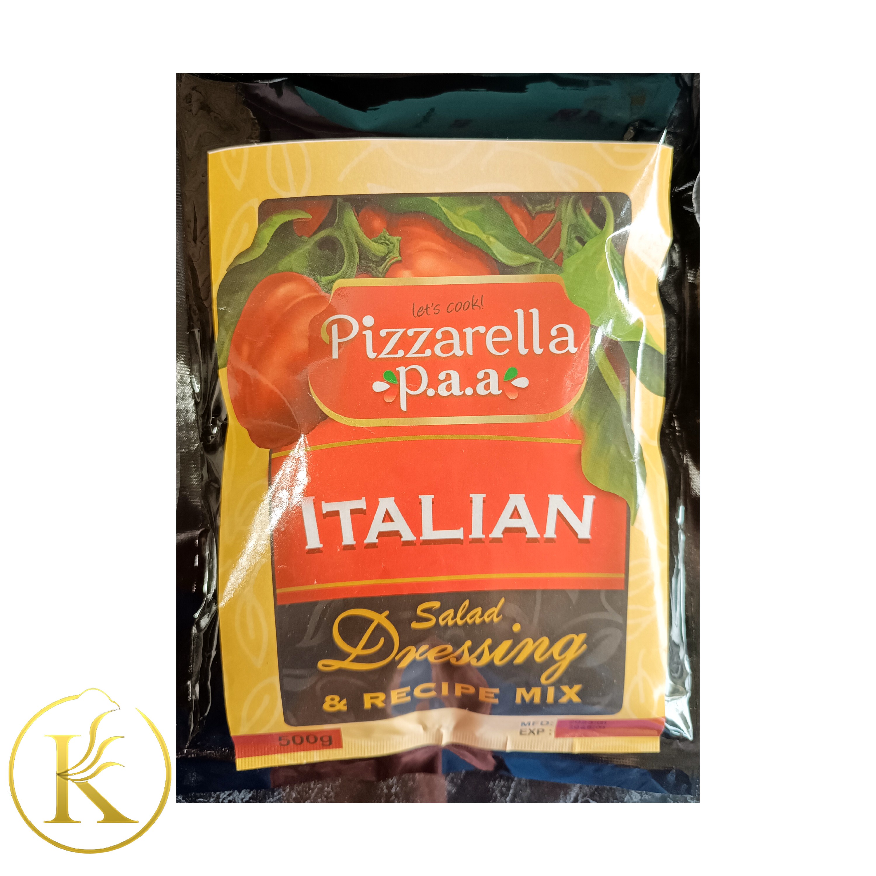 ادویه سالاد ایتالیایی پیزارلا (500 گرم) pizzarella paa

