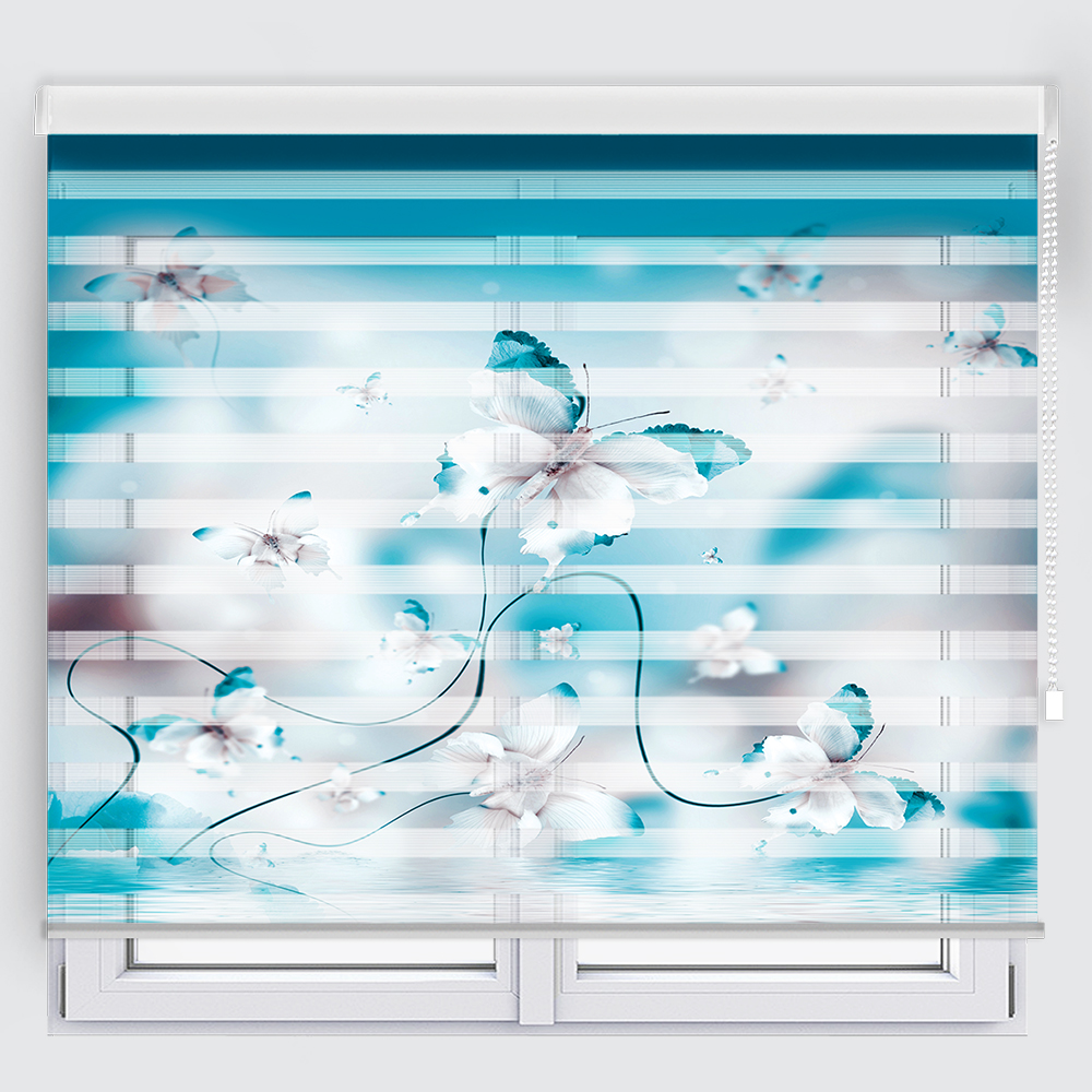 پرده زبرا مدل TD-90 سایز 135x180 سانتی متر