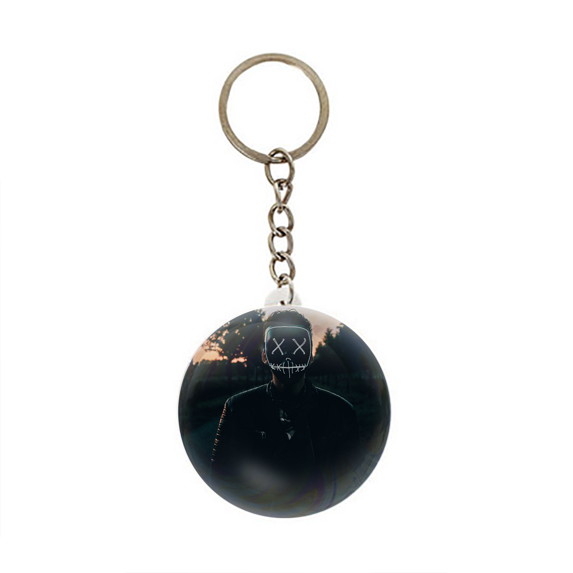 جاکلیدی عرش مدل فانتزی پسرونه شبرنگ نئونی کد Asj2088