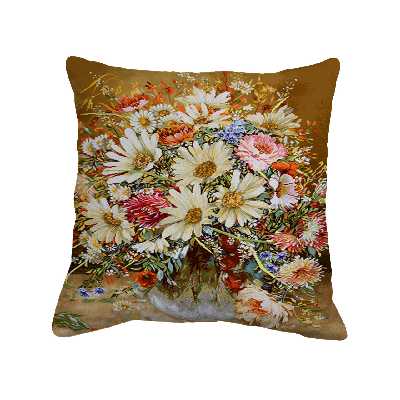 کاور کوسن طرح گل  کد 2423 