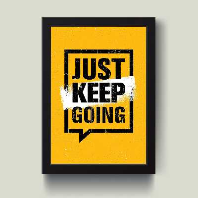 تابلو مدل انگیزشی Keep going کد G11-13
