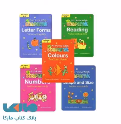 شاپرک انگلیسی 5 جلدی 3 تا 5 سال شباهنگ