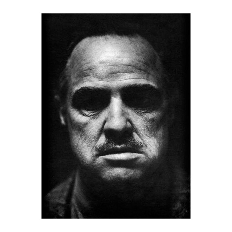 تابلو شاسی طرح مارلون براندو | دنیای قاب