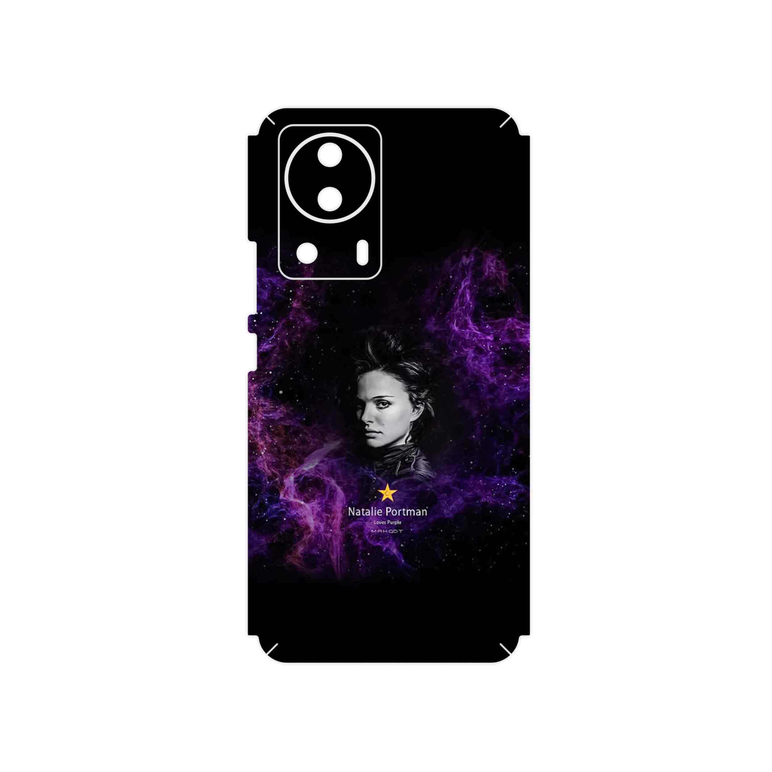 برچسب پوششی ماهوت مدل Natalie Portman مناسب برای گوشی موبایل شیائومی 13 Lite