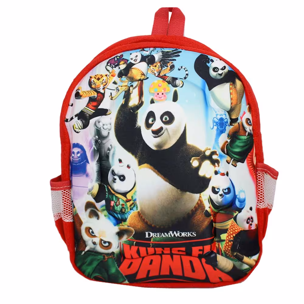 کوله پشتی مدل پاندا کونگفو کار کد khe2-11