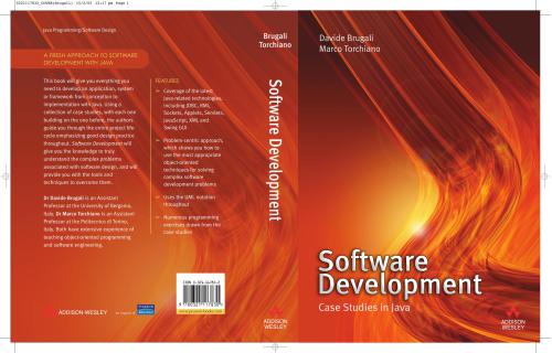 خرید و دانلود نسخه کامل کتاب Software development : case studies in Java