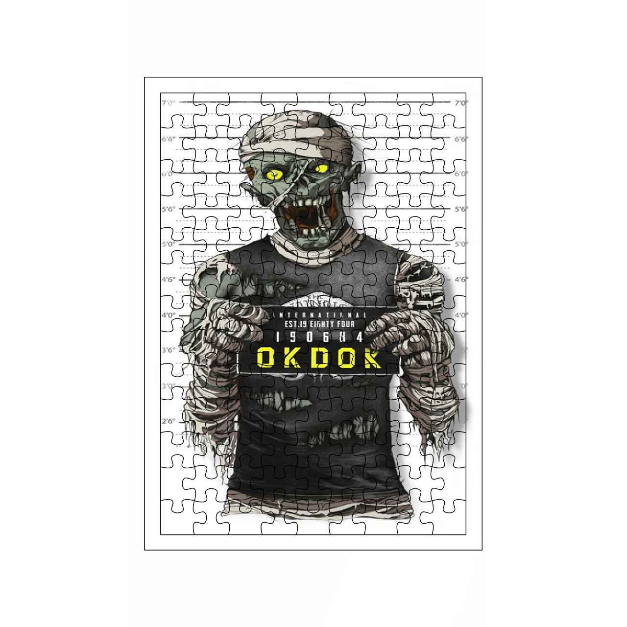 پازل 117 تکه مدل اسکلت کد 914