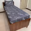 سرویس ملحفه آرین مدل مرمر کد Ar90 یک نفره 2 تکه