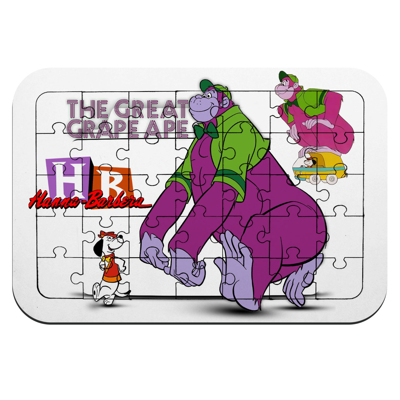 پازل 35 تکه طرح انیمیشن گوریل انگوری مدل NI1203 