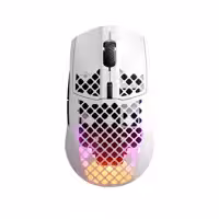 ماوس بی سیم مخصوص بازی استیل سریز مدل Aerox 3 RGB Snow