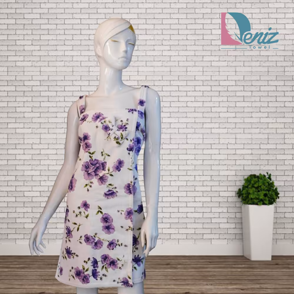 حوله سونایی طرح سارا رنگ بنفش
