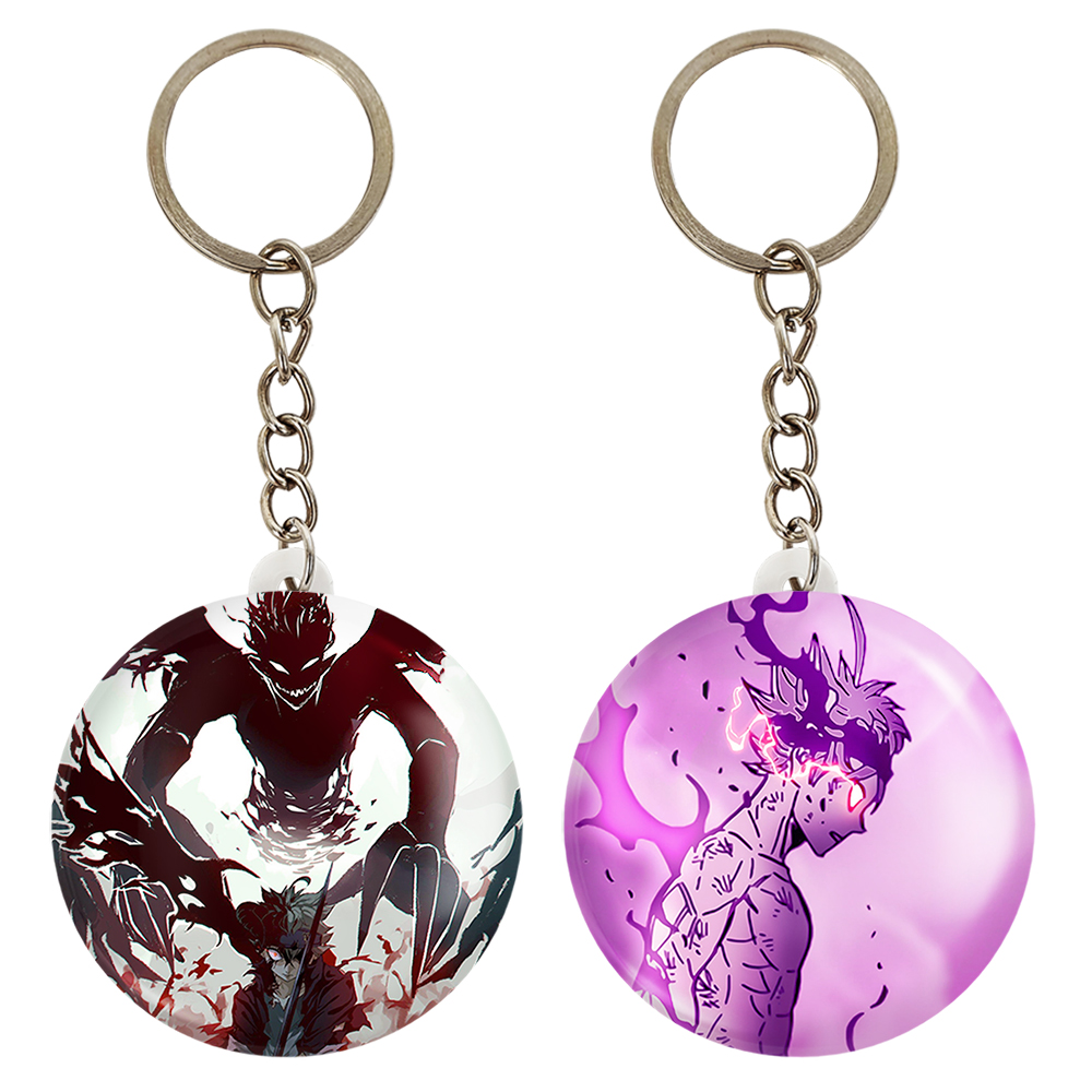 جاکلیدی خندالو مدل  آستا ساما انیمه بلک کلاور کد 1174311748 مجموعه 2 عددی