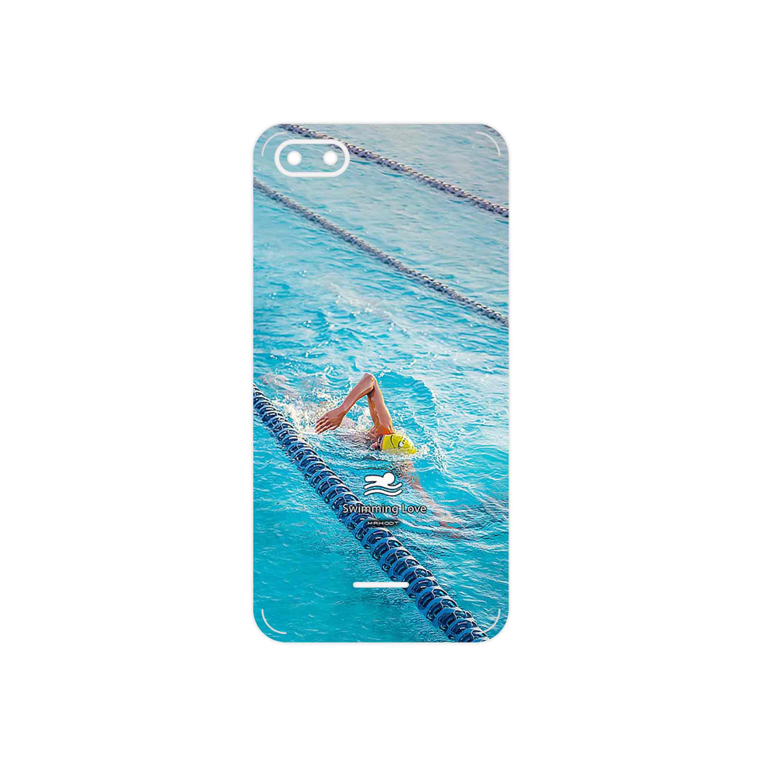 برچسب پوششی ماهوت مدل Swimming مناسب برای گوشی موبایل شیائومی Redmi 6A