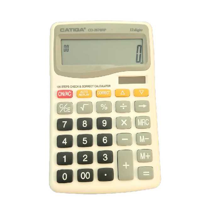 ماشین حساب کاتیگا مدل CD-2676RP 