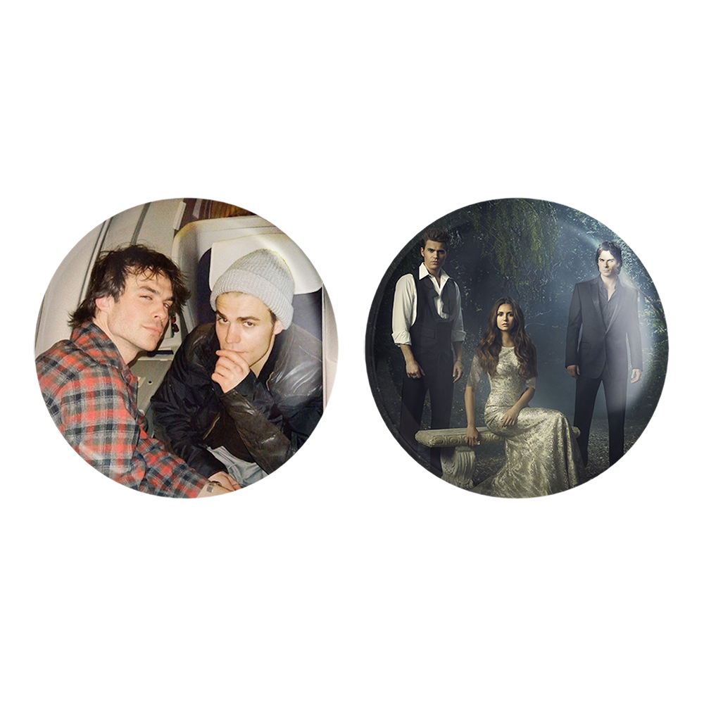 پیکسل خندالو مدل استفان و الینا و دیمون سالواتوره خاطرات یک خون آشام The Vampire Diaries کد 2026220266 مجموعه 2 عددی