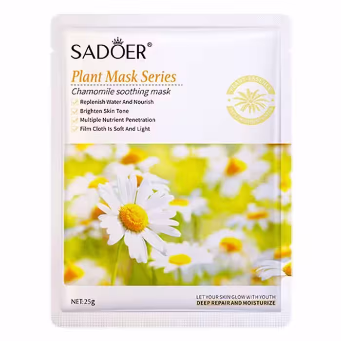 ماسک ورقه ای عصاره گل بابونه سادور SADOER