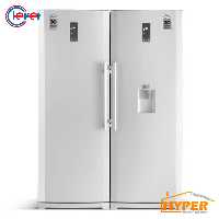یخچال فریزر دوقلو کلور RNT101-FNT101 سفید چرم سری 70