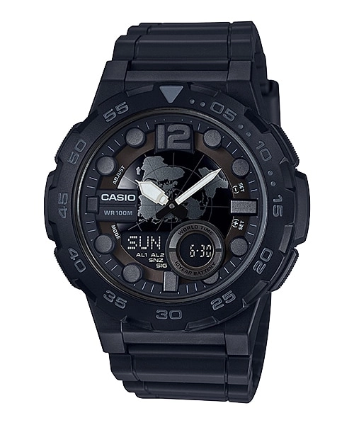 ارسال فوری   گارانتی اصلی شرکتی   ساعت مچی مردانه کاسیو مدل CASIO-AEQ-100W-1B