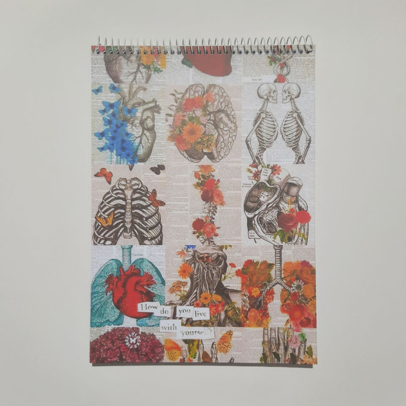 دفتر شطرنجی 100 برگ طرح پزشکی | چاوه