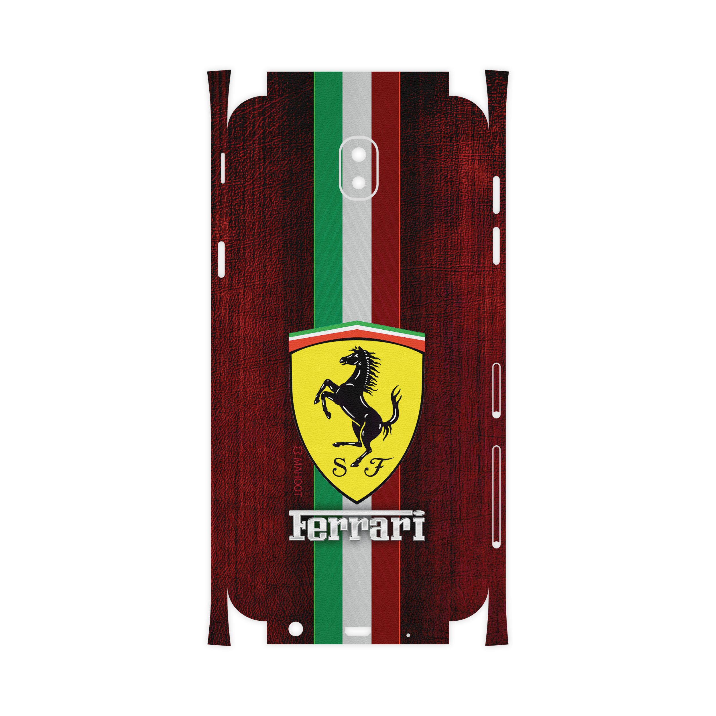 برچسب پوششی ماهوت مدل Ferrari-FullSkin مناسب برای گوشی موبایل سامسونگ Galaxy J5 Pro