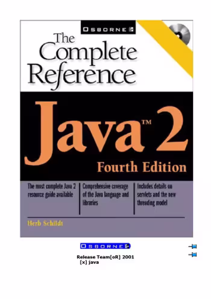 خرید و دانلود نسخه کامل کتاب Java 2: The complete reference