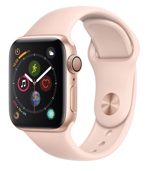 ساعت مچی هوشمند اپل واچ سری4 40 میلیمتر با بند اسپرت صورتی