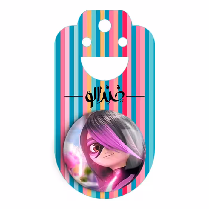 پیکسل خندالو طرح دختر کفشدوزکی کد 3492