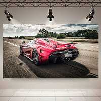 تابلو بوم طرح ماشین مدل کوئینگزگ رگرا کد AR5690