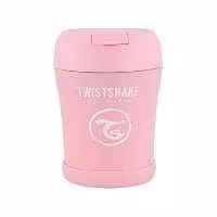فلاسک غذای استیل 350 میل تویست شیک صورتی Twistshake