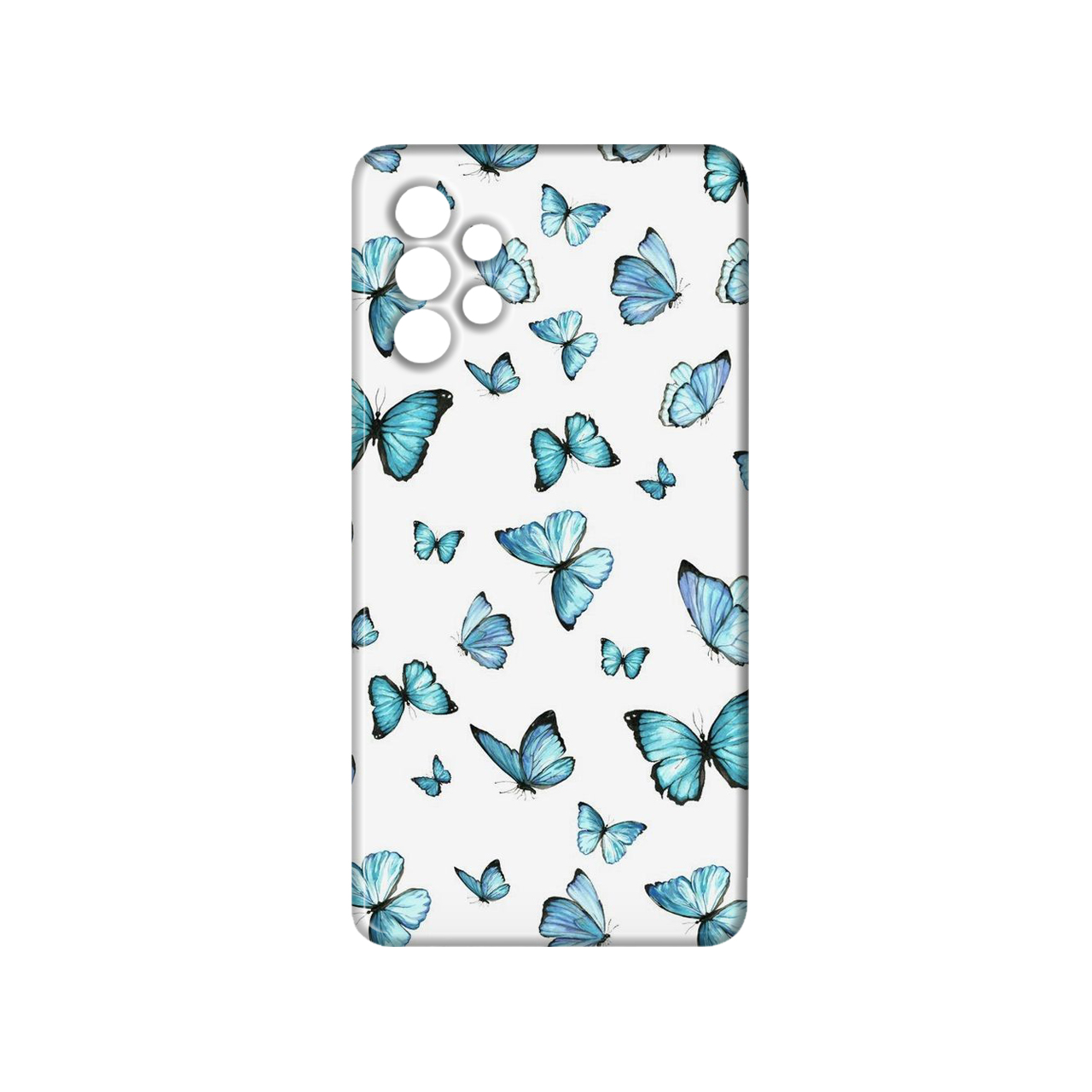  کاور مدل پروانه  کد 106 مناسب برای گوشی موبایل سامسونگ galaxy A72
